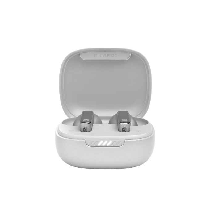 JBL Live Pro 2 TWS - Silver - True wireless Noise Cancelling earbuds - Detailshot 1 image number null